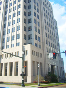 LaSalle Building from the corner of 3rd and North